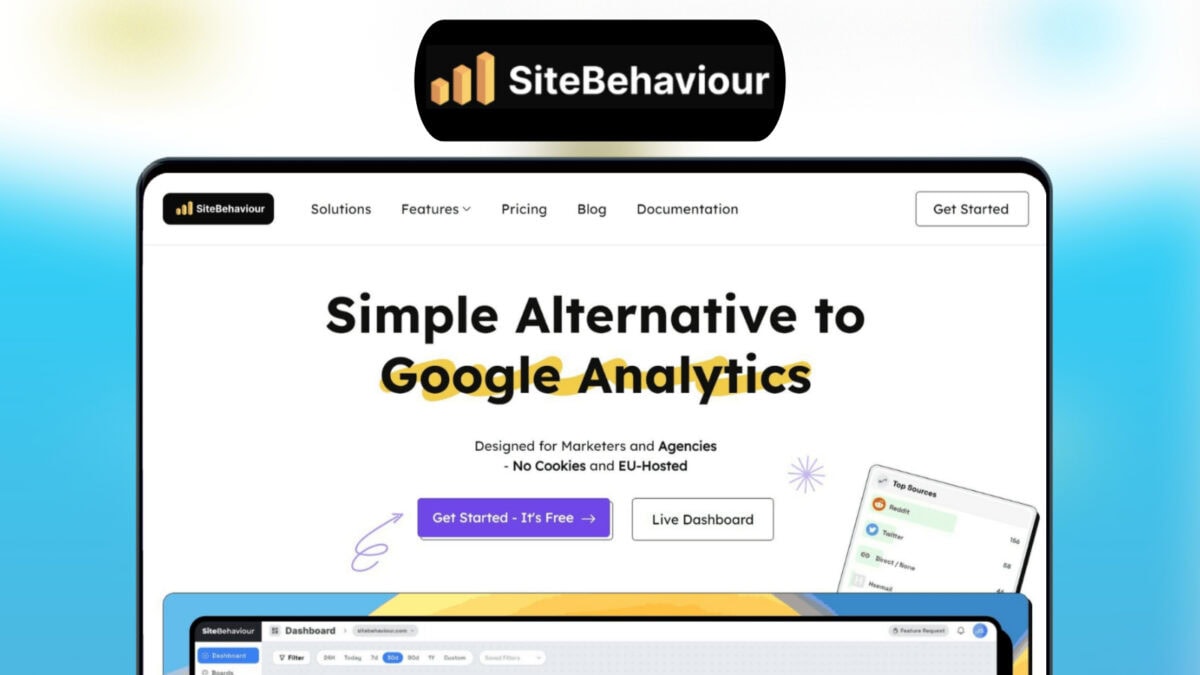Sitebehaviour Lifetime Deal.
