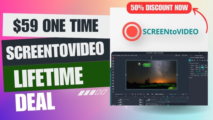 Screentovideo Lifetime Deal.