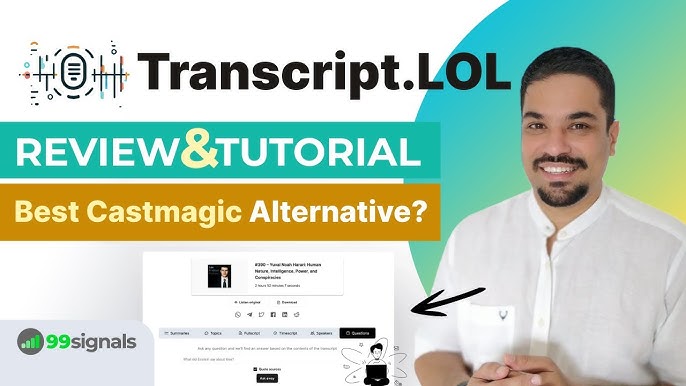 Transcript.Lol Lifetime Deal.
