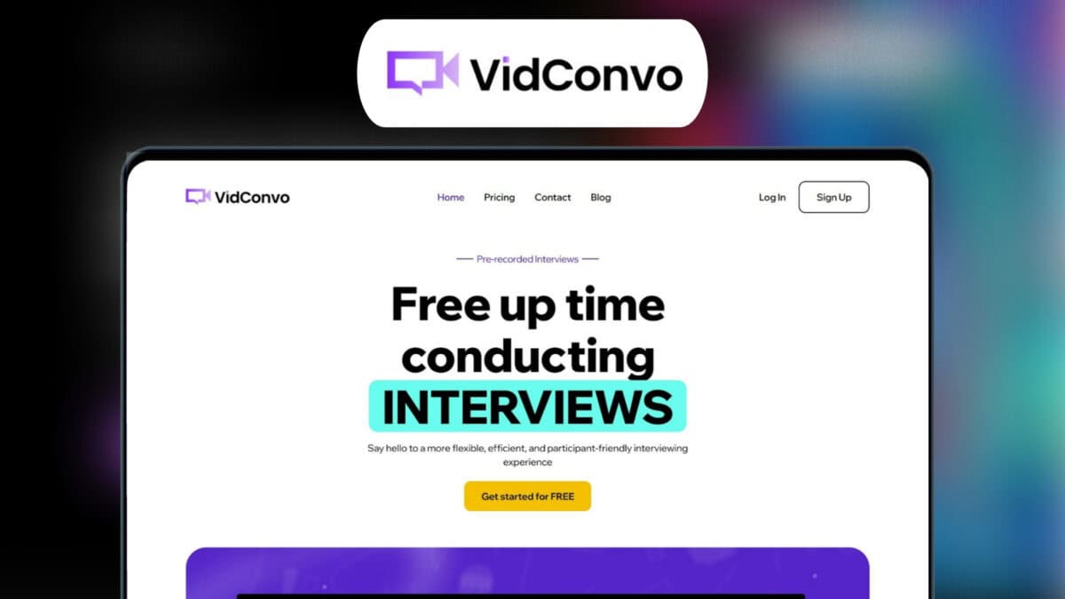 Vidconvo Lifetime Deal.