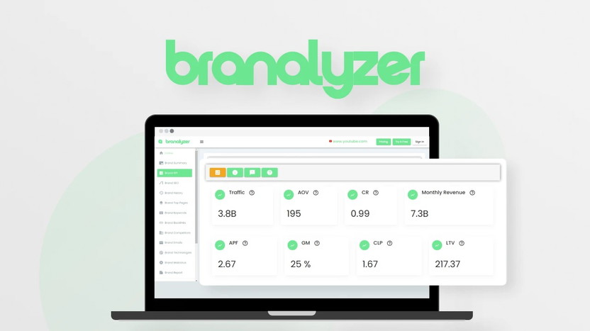 Branalyzer - All In One Brands Analysis Software Lifetime Deal