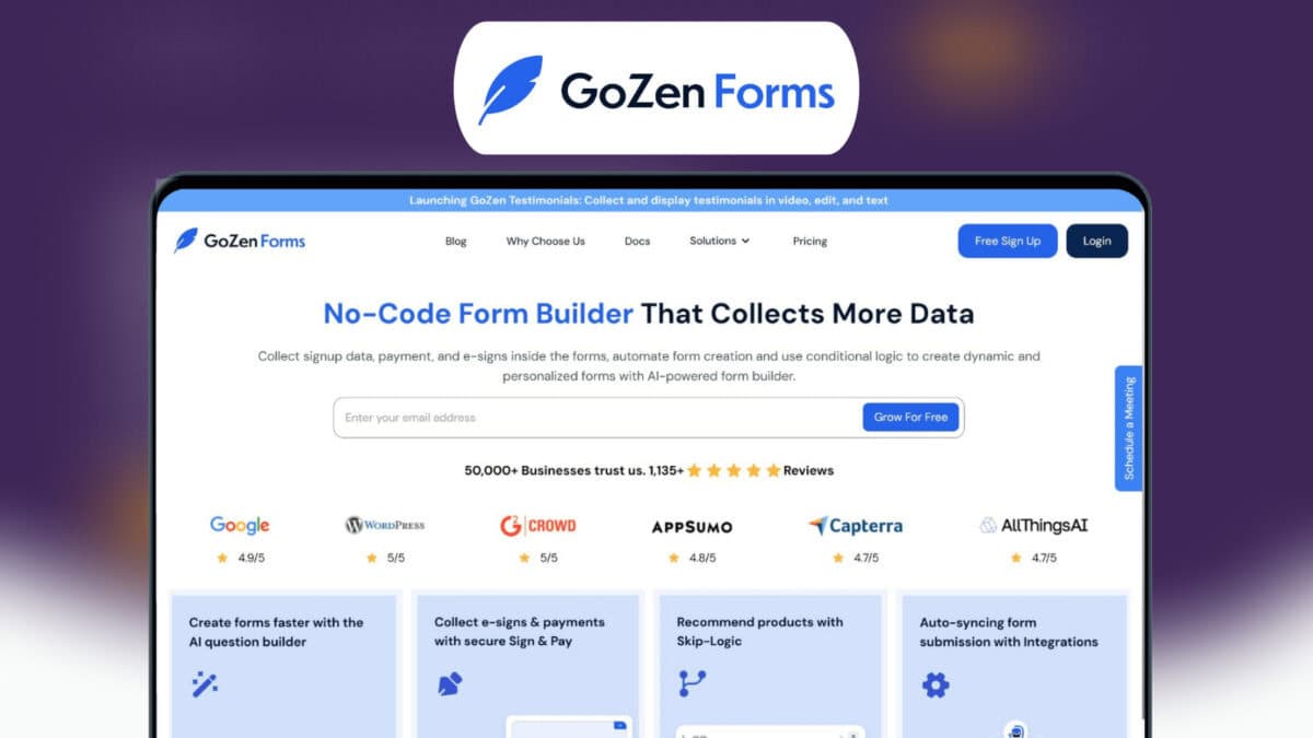 Gozen Testimonials Lifetime Deal