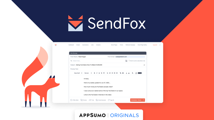 Sendfox - Plus Exclusive Lifetime Deal