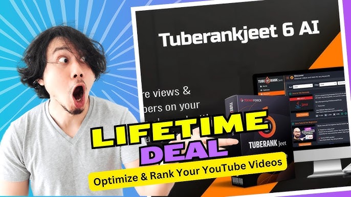 Tuberank Jeet - Optimize & Rank Your Youtube Videos Lifetime Deal
