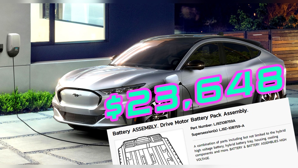 Ford Mach E Battery Replacement Cost